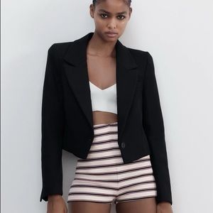 Zara Cropped Blazer